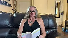 Nina Nite Reads For You In Uncensored Photoshoot.