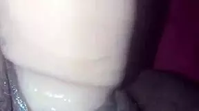 Intense teen tight pussy play with dildo