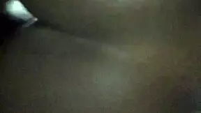 young gorgeous ebony teen with big ass gets horny and cums on monster cock