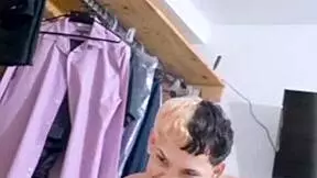 College girl goes live on TikTok with boyfriend