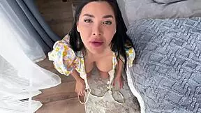 I Got Naked In Front Of My Stepbrother What A Big Cock He Has