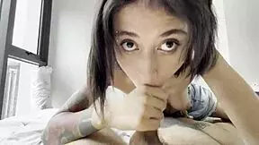 co-worker giv hot blowjob, i cum alot in her mouth