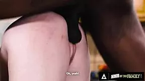 Out Of The Family - Brat Teen Emma Starletto Wants Her Black Stepdad To Fuck Her Tight Pussy.