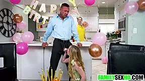 18yo Stepdaughter Fulfills Her Family Tradition!