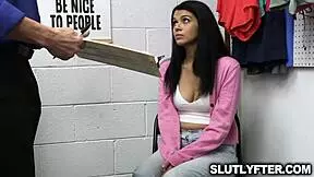 Officer Tommy Gunn Punishing Hot Sexy Harley Haze!