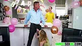 18yo Stepdaughter Fulfills Her Family Tradition!