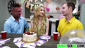 18yo Stepdaughter Fulfills Her Family Tradition!