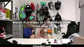 The girl just wants to go home so she agrees to everything including riding the guards cock - lifterhub