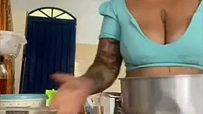 Married Woman Doing Live in Short Clothes