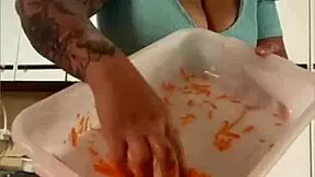 Married Woman Doing Live in Short Clothes