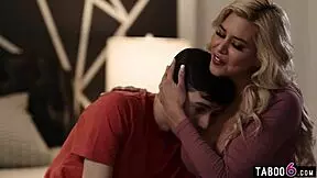 Virgin Stepson Loses It to Big Boobs Milf Stepmom Caitlin Bell