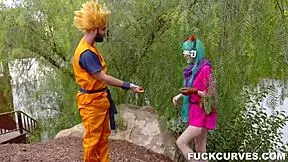 Jessie Saint And Logan Pierce Fuck With Dragon Ball Cock