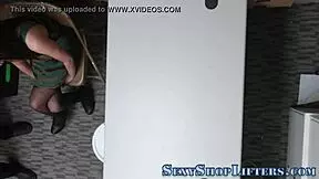 Teenage shoplifter rides in high definition reality