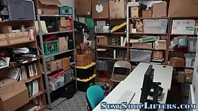 Teenage shoplifter rides in high definition reality