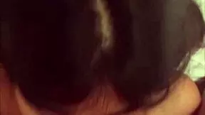 She loves getting watched while sucking her boyfriend's cock