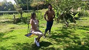 I-I saw the boss fuck the worker from the pool, big tits everywhere.