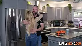 i'm so horny step-niece visiting my stepuncle for some wild sex