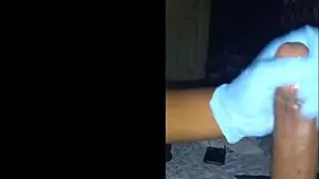 Pretty Girl Gives HANDJOB With Spit! Cum Covered And Deepthroat!