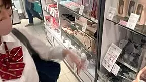 Cute honor student squirts