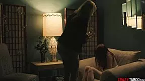 teen publicly humiliated by big tits milf and her hubby