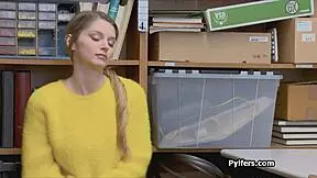 Big Tit Russian Shoplifter Busted and Fucked Hard
