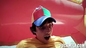 Intense Wrestling Match with Bella the Strongest Woman