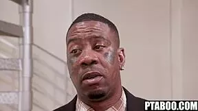 Busty Stepdaughter Tessa Thomas Blows BBC Outdoors