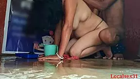 Hard Fucking Devar Bhabhi in Office Bathroom!