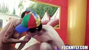 Intense Wrestling Match with Bella the Strongest Woman