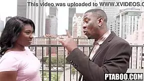 Busty Stepdaughter Tessa Thomas Blows BBC Outdoors