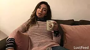 homemade sextape with my adorable mexican girlfriend frida sante getting fucked in doggy. she moans passionately