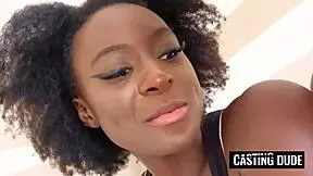 Kenyan Goddess Tricked into Rough Sex by Hung White Tourist 😏