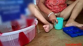 Hard Fucking Devar Bhabhi in Office Bathroom!