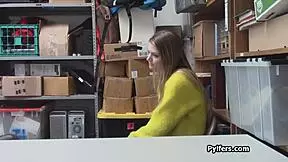 Big Tit Russian Shoplifter Busted and Fucked Hard