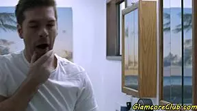 This glamcore pornstar teen gets her ass roughly fucked in a classy way