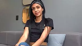 Sexy Amateur Latina Teen Sloppy Head At Video Clip Audition