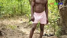 holiday forest group sex with blowjobs and creampie outdoors