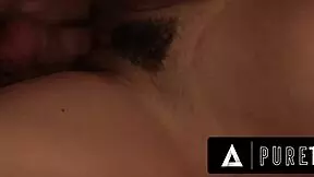 sheltered stepdaughter aria valencia participates in kinky marriage roleplay with stepdad