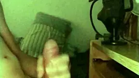 jerking off on a rainy day with monster cock 😏