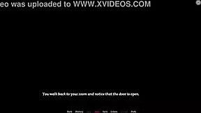 Black teen neighbor deepthroats big white cock suggestively