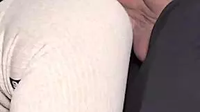 Tease her narrow ass with dry humping and cum on yoga pants?