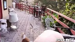 naughty girlie sucks and fucks large dicks wildly