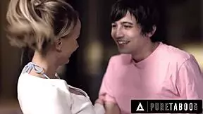 desperate milf has affair with stepson for help in taboo series