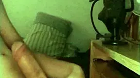 jerking off on a rainy day with monster cock 😏