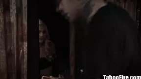 18yo blonde fucks her stalker!