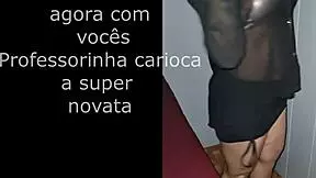 Danielinha e a super novata estreante professorinha carioca com seus 1 50 de altura