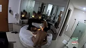 Latina escapes with boyfriend to make cuckold video. She gets double vaginal penetration.