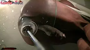 filthy wet noisy anal punishment turns boy ass into gaping monkey hole