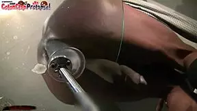 filthy wet noisy anal punishment turns boy ass into gaping monkey hole