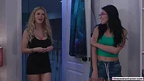 why does the busty stepmom lick her stepdaughter's pussy?